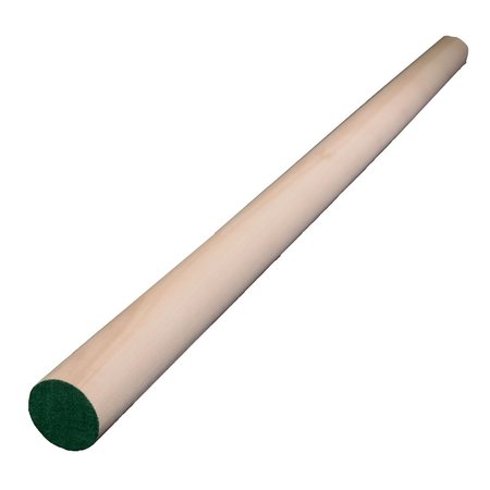 ALEXANDRIA MOULDING Round Ramin Hardwood Dowel 1-1/4 in. D X 36 in. L Light Green 02541-R0036C1